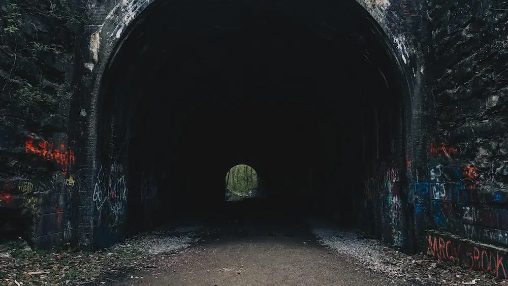 Haunted Moonville Tunnel